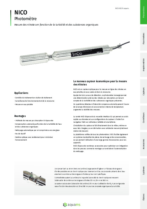 Image du document pdf : Sonde NICO  