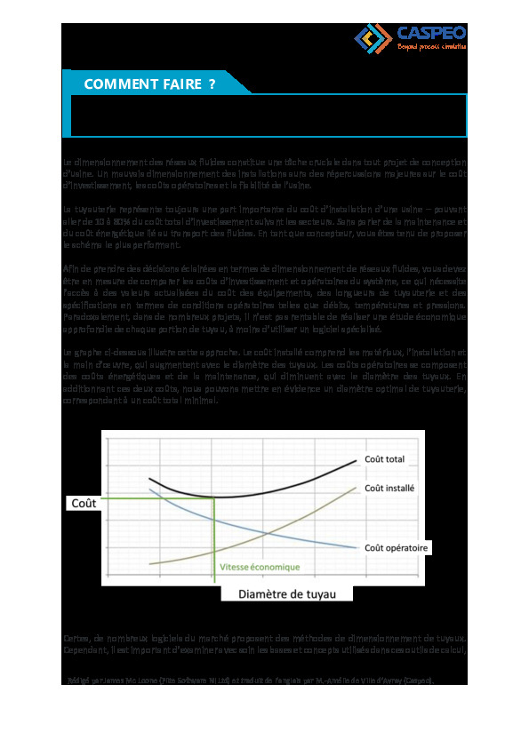 Image du document pdf : Comment calculer les pertes de charge et dimensionner efficacement des réseaux fluides  