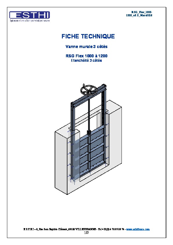 Image du document pdf : Fiche Technique RSG 1000-1200  