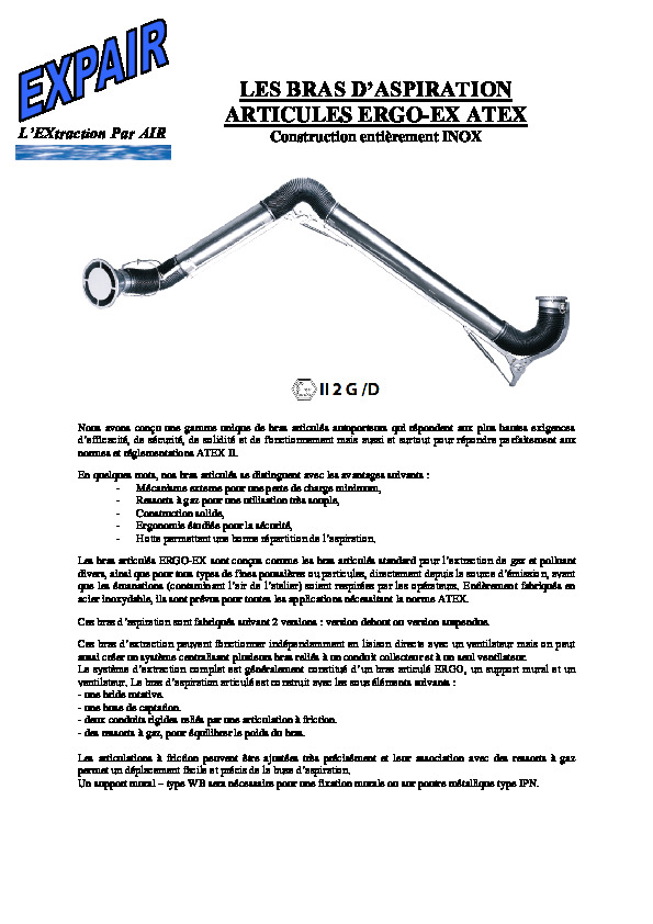 Image du document pdf : BRAS ERGO ATEX 2022  