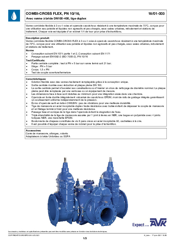 Image du document pdf : FT_Combi-cross FLEX_18-01-003_AVK010_FR  