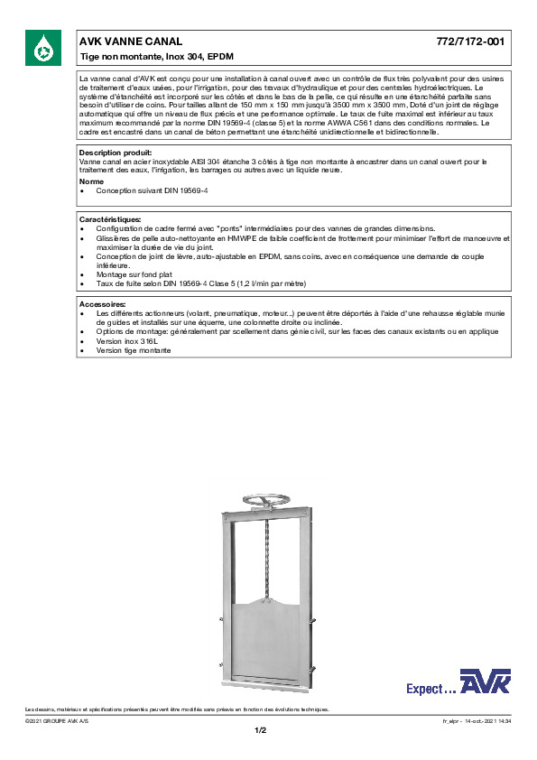 Image du document pdf : FT_vanne canal_772-7172-001_AVK010_FR  