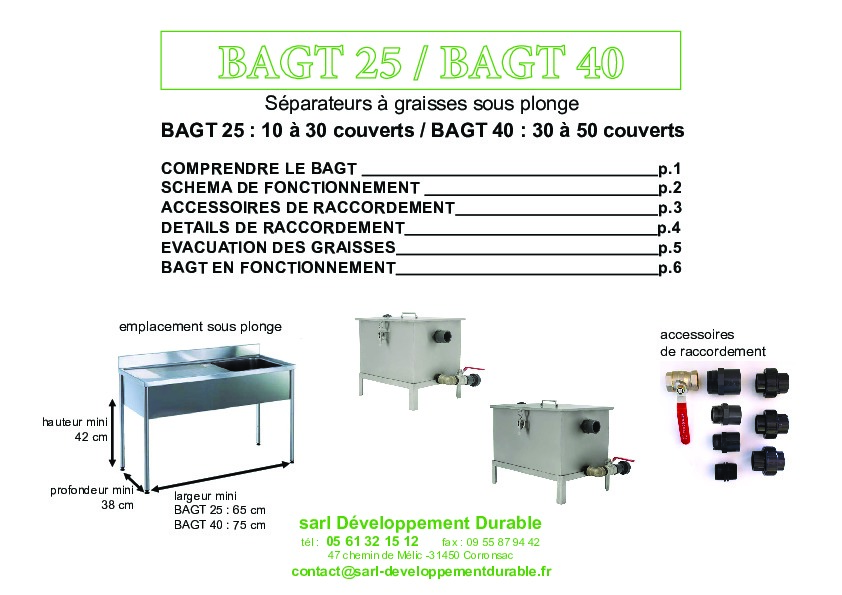 Image du document pdf : BAGT 25 et 40 mode d