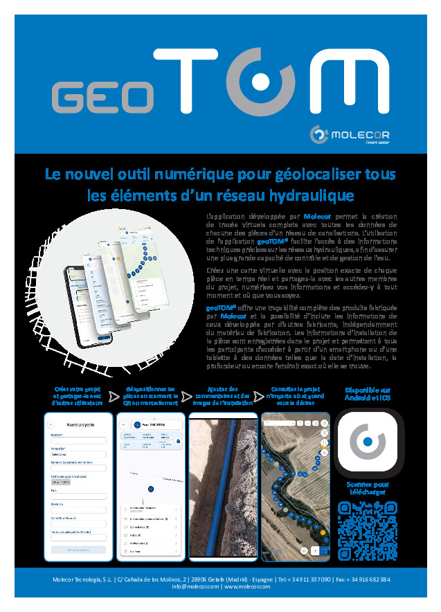 Image du document pdf : Fiche geoTOM®  