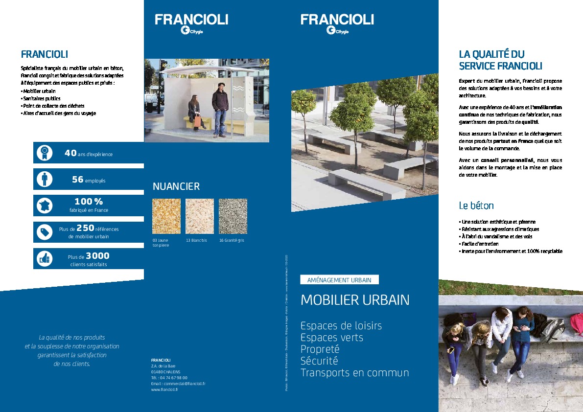 Image du document pdf : dépliant mobilier urbain  