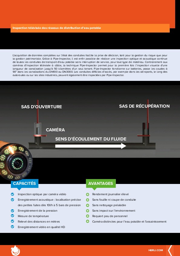 Image du document pdf : Herli-Inspection télévisée des canalisations  