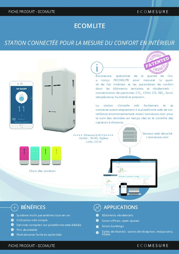 Image du document pdf : Brochure ECOMLITE  