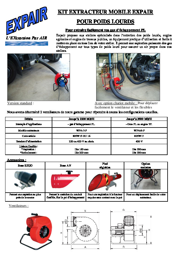 Image du document pdf : KIT EXTRACTEUR PL 2022  