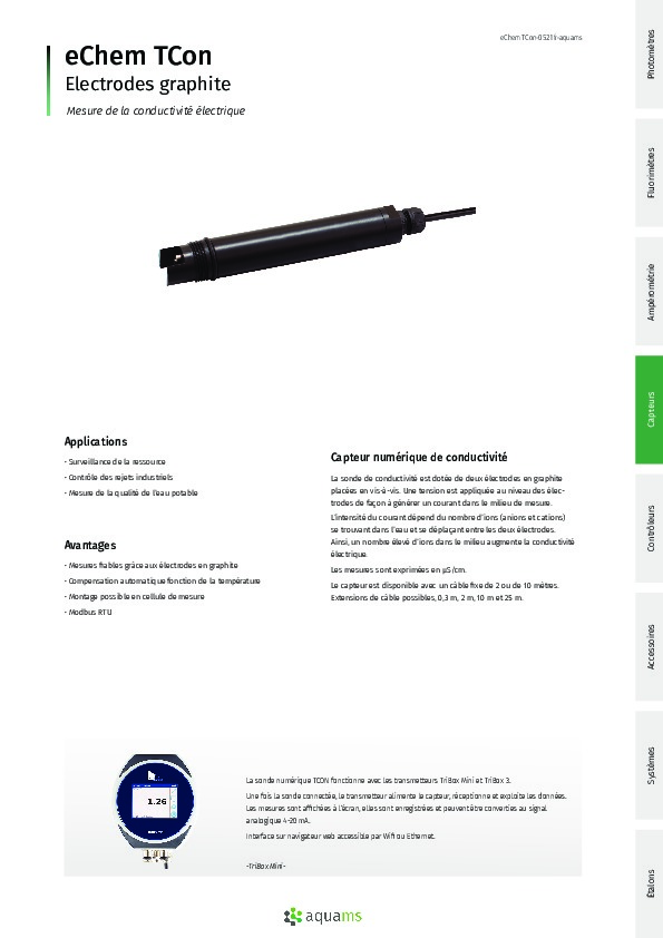 Image du document pdf : eChem TCon-0521fr-aquams  