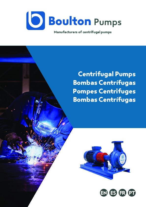 Image du document pdf : Catalogue pompes centrifuges Boulton 2020  