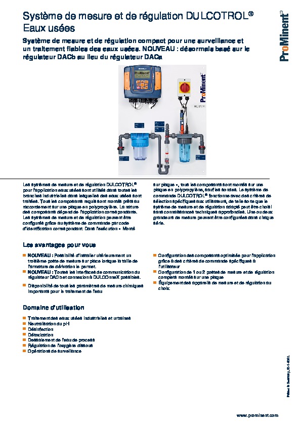 Image du document pdf : Flyer-dulcotrol-waste-water-fr  