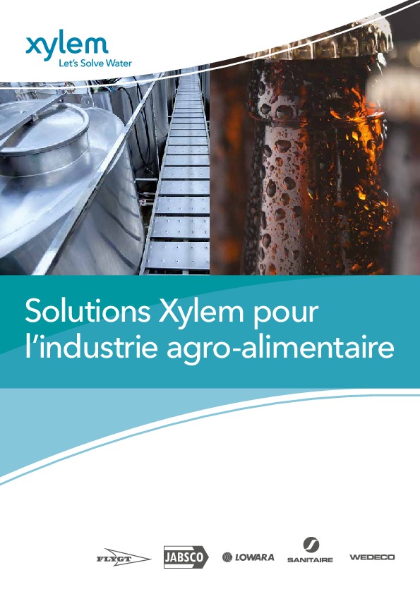 Image du document pdf : Brochure : Solutions Xylem pour l’industrie agro-alimentaire.pdf  