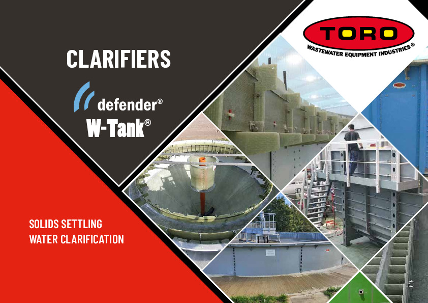 Image du document pdf : Clarifiers-Toro Equipment  