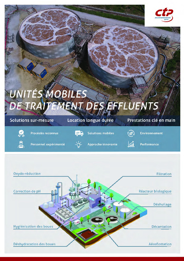 Image du document pdf : Plaquette Traitement de effluents CTP + Matériel PLM  