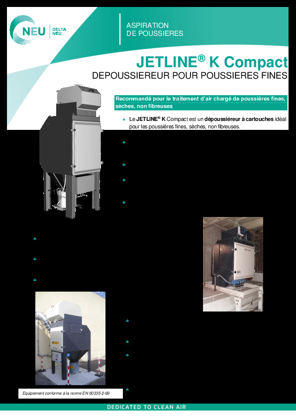 Image du document pdf : Notice JETLINE K COMPACT FR  