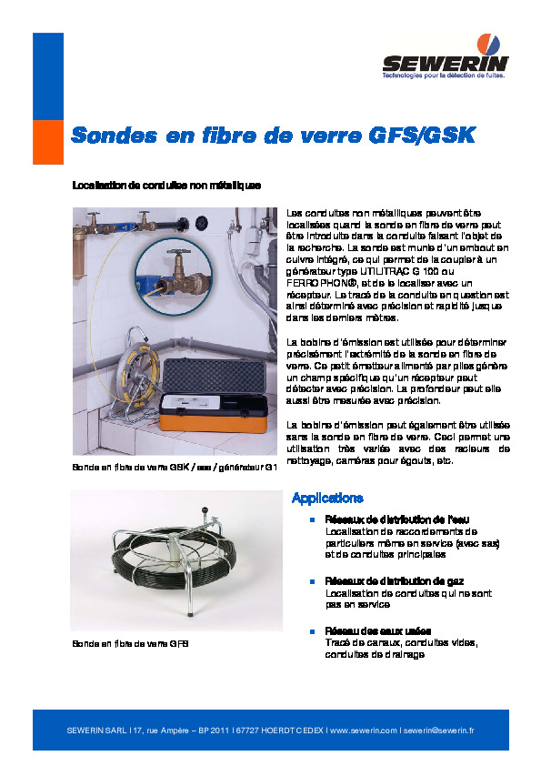 Image du document pdf : Doc sondes GSK GFS  