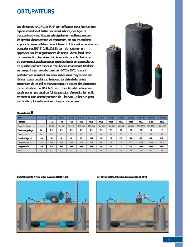 Image du document pdf : Série U  