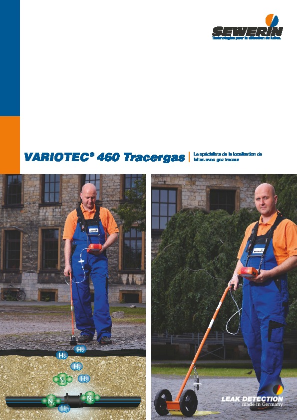 Image du document pdf : Doc VARIOTEC 460 Tracergas FR  