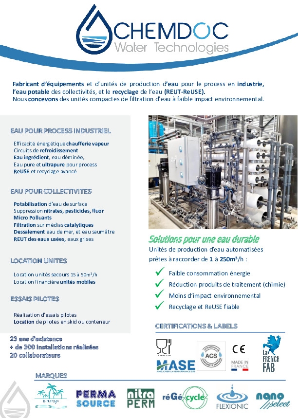 Image du document pdf : CHEMDOC Water technologies  