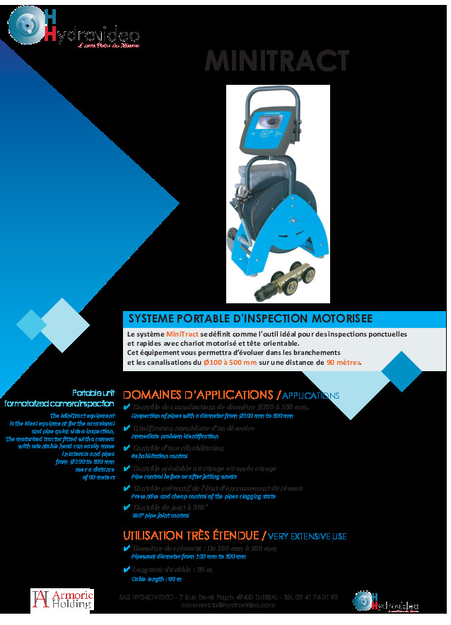 Image du document pdf : Documentation MINITRACT.pdf  