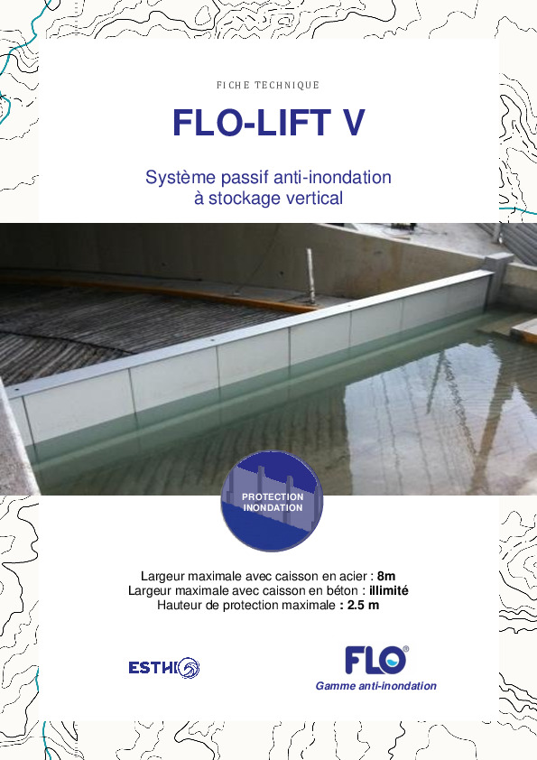 Image du document pdf : Fiche Technique Flo-lift V  