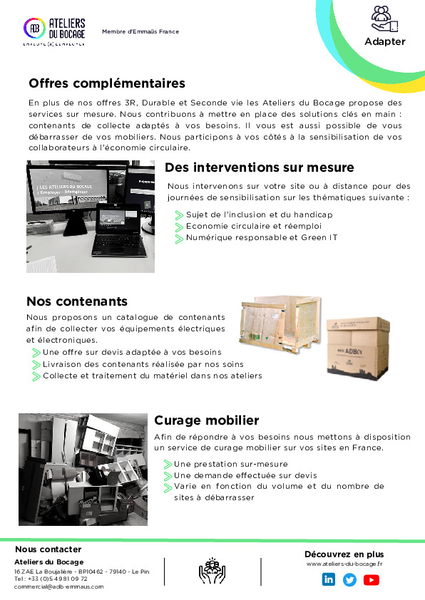 Image du document pdf : Offres complémentaires  