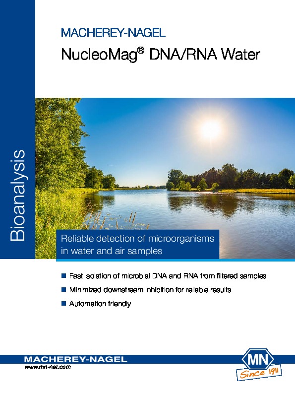 Image du document pdf : Flyer-NucleoMag-DNA-RNA-Water-EN  