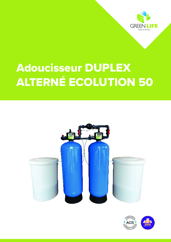 Image du document pdf : GreenLIFE_2022_Gamme Duplex ECOLUTION 50_Tarif Collecti _ Industrie  