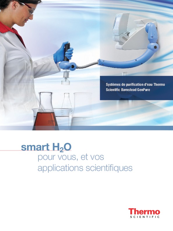 Image du document pdf : Brochure Barnstead GenPure  