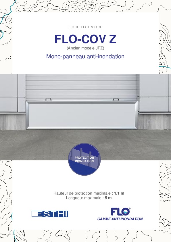 Image du document pdf : Fiche Technique FLO-COV Z   