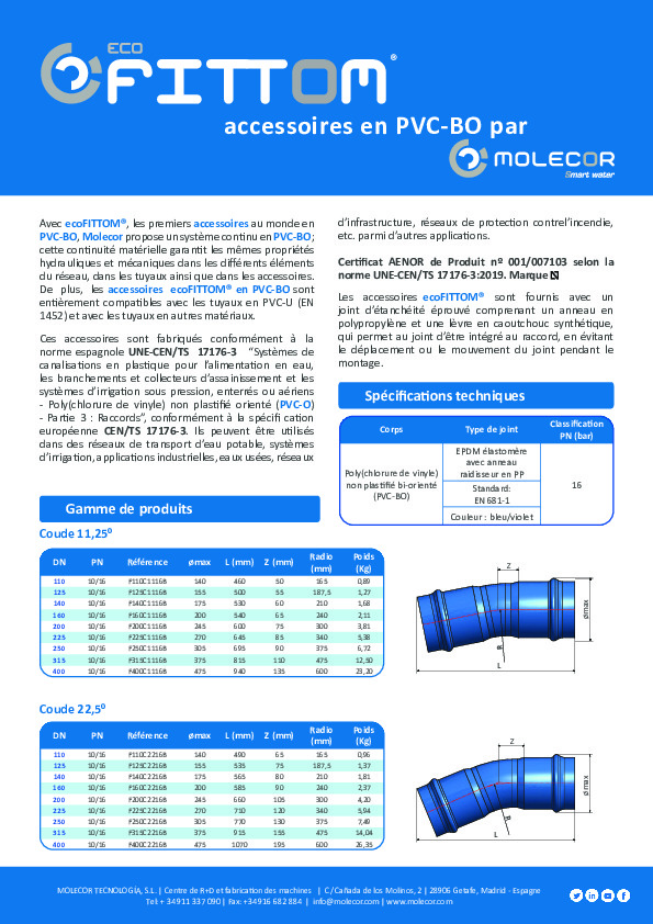 Image du document pdf : Fiche Technique FITTOM®  