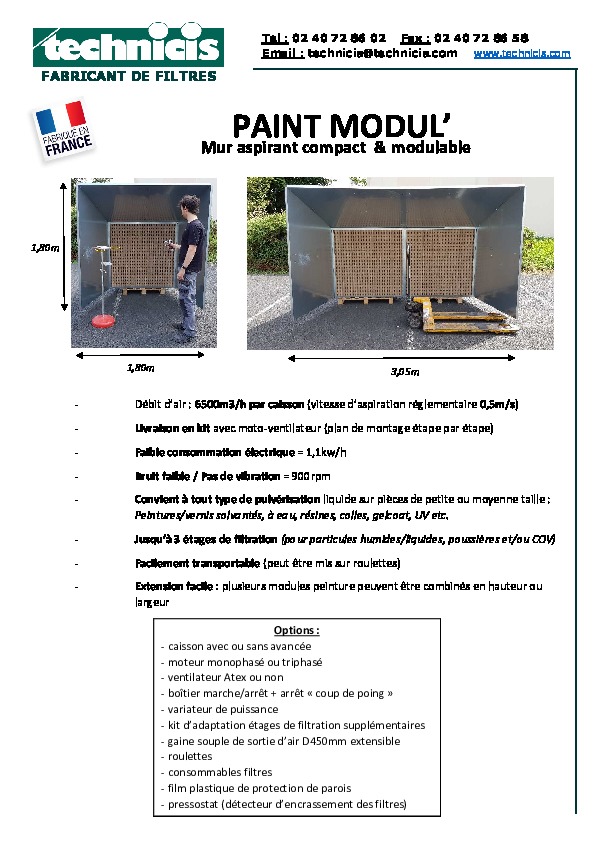 Image du document pdf : Paint Modul FR  