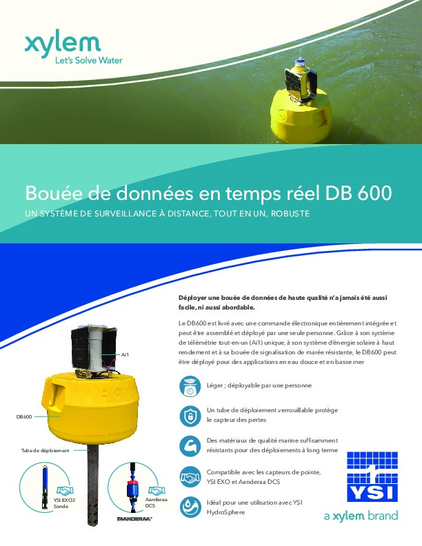 Image du document pdf : XA00091 - FRA - R1- DB600 Buoy - Spec Sheet - Web  