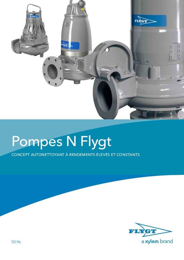 Image du document pdf : Brochure : Pompes Flygt N.pdf  