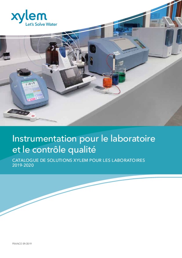 Image du document pdf : Catalogue MultiMarques pour le laboratoire XYLEM ANALYTICS LABO  