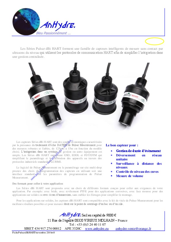 Image du document pdf : Pulsar dBi Hart Series-2020  