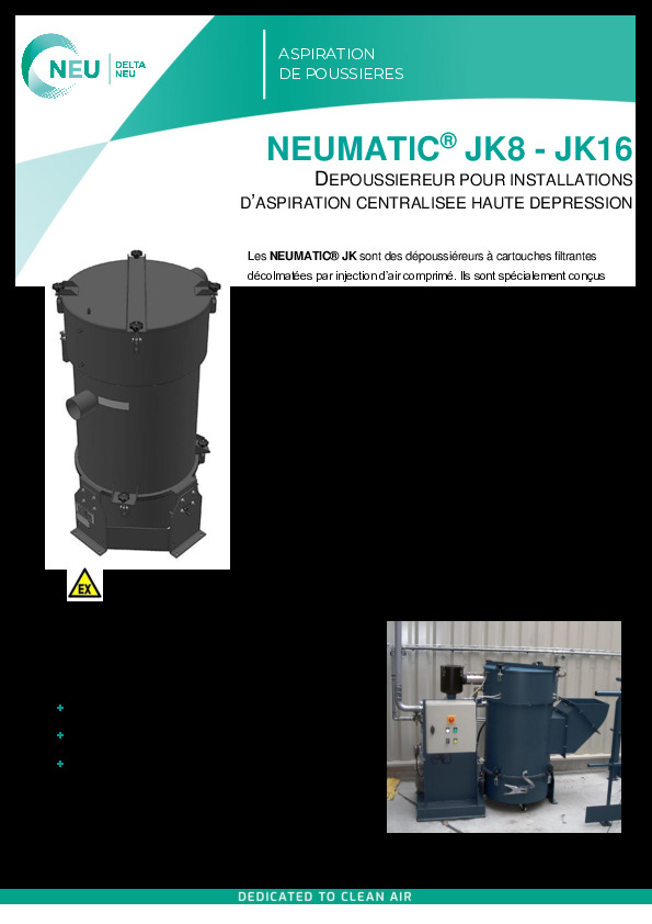 Image du document pdf : Notice Neumatic JK8-16 FR  