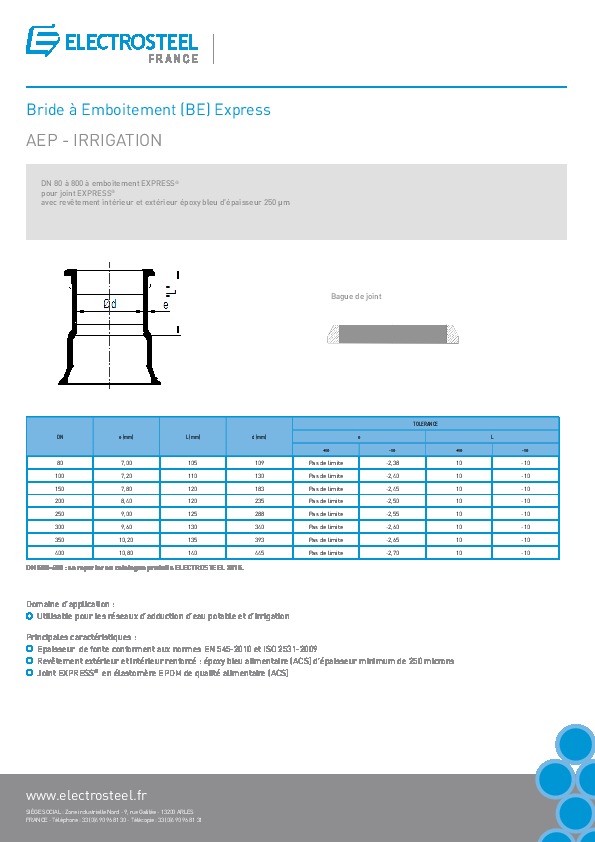 Image du document pdf : Brochure BE Express  