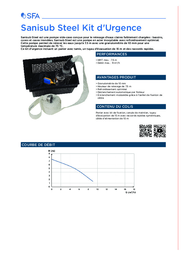 Image du document pdf : sanisub-steel-50-a-product-sheet-fr-2023  