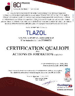 Image du document pdf : Certificat Qualiopi Tlazol  