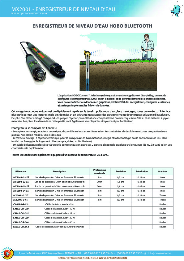 Image du document pdf : plaquette MX2001  