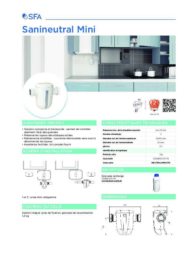 Image du document pdf : sanineutral-mini-product-sheet-2023-fr  