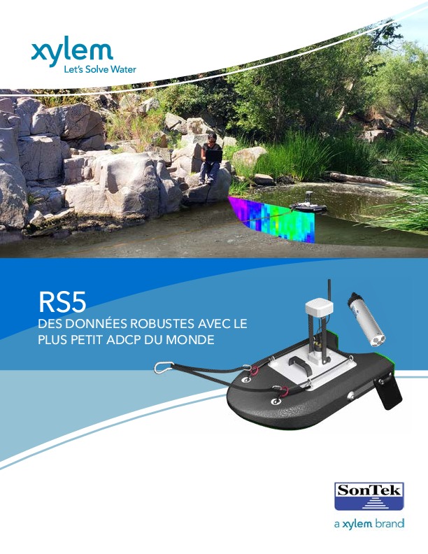 Image du document pdf : SonTek RS5 Brochure XA100136 FR web  