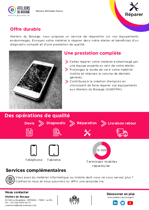 Image du document pdf : Offre Durable  