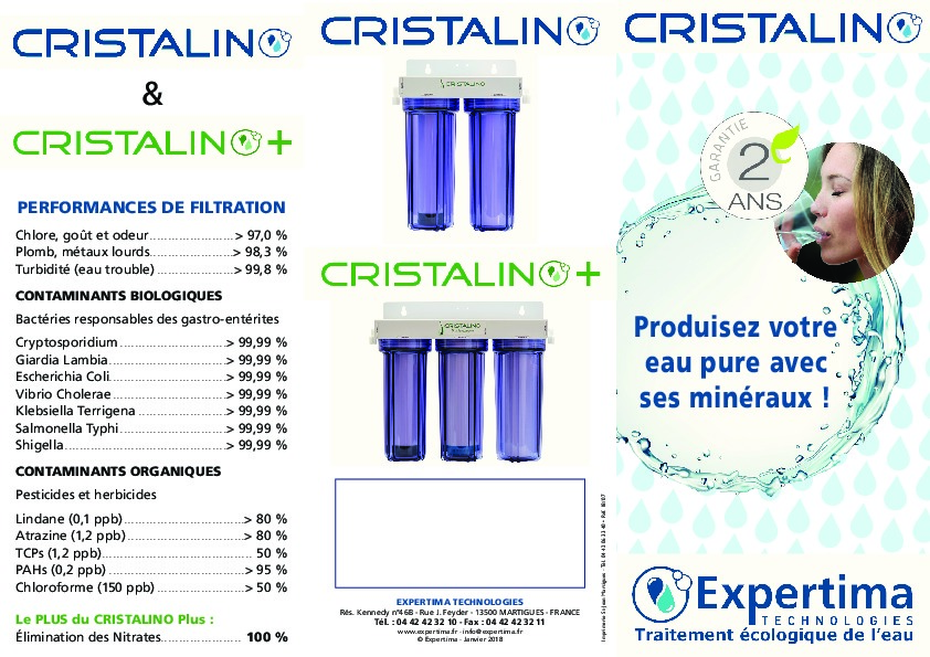 Image du document pdf : Documentation Cristalino - Cristalino Plus  