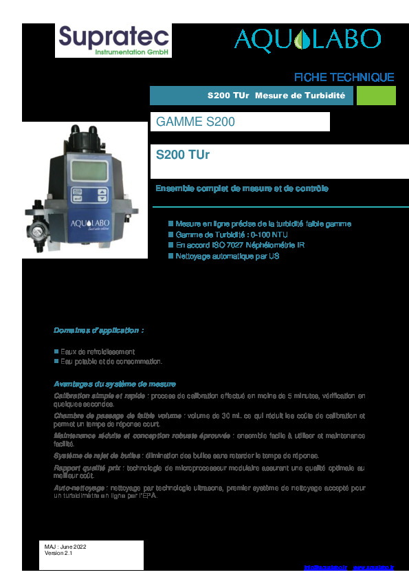 Image du document pdf : FicheTechnique_S200_TUr  