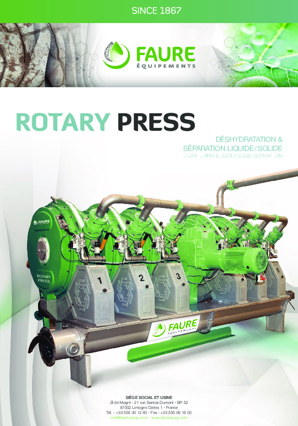 Image du document pdf : Plaquette RotaryPress  