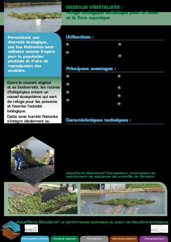 Image du document pdf : FS RADEAUX VEGETALISES BIODIVERSITE  