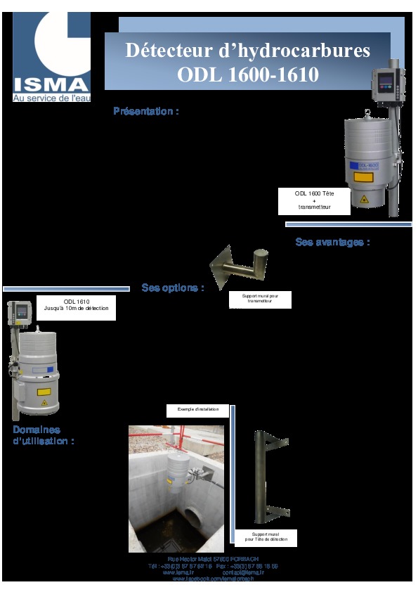 Image du document pdf : plaquette odl 1600 et 1610  