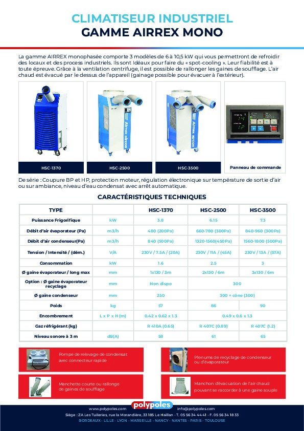 Image du document pdf : climatiseur industriel gamme AIRREX MONO 20.pdf  